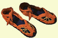 Slippers Sandals with Ankle Strap Crochet Pattern Sz S M L