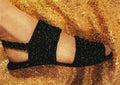 Slippers Sandals with Back Strap Crochet Pattern Sz S M L