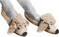 Adult or Child Poodle Slippers Crochet Pattern