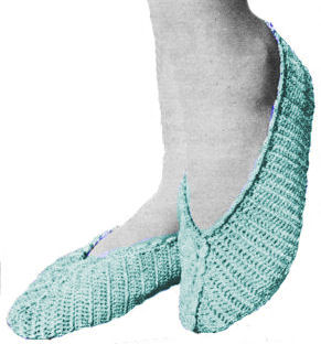 Ballet Slippers Crochet Pattern