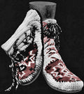 Fair Isle Nomad Slippers Knitting Pattern