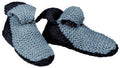 Child's Jester Slippers Knitting Pattern Sz S M L