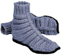 Ripple Slippers Knitting Pattern