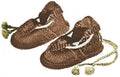 Child's Slippers with Turn-down Flaps Knitting Pattern Sz M