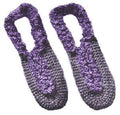 Child's Slippers with Ruffle Crochet Pattern