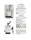 Snowflake Sweater Knitting Pattern 36-44