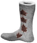 Maple Leaf Socks Knitting Pattern