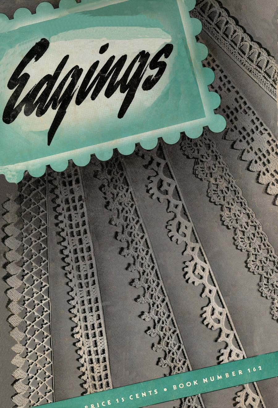 Edgings Vintage Crochet Patterns Book