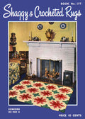 Shaggy & Crocheted Rugs Vintage Crochet Patterns Book