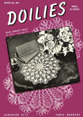 Doilies Vintage Crochet Knitting Patterns Book