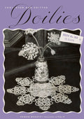 Doilies Vintage Crochet Knitting Tatting Patterns Book