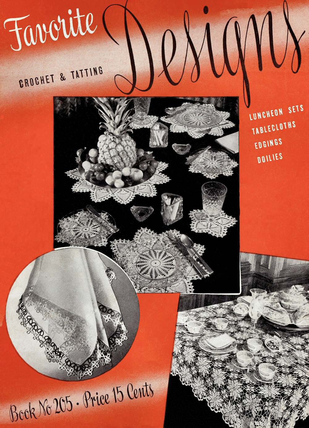 Favorite Designs Home Decor Vintage Crochet Patterns Book