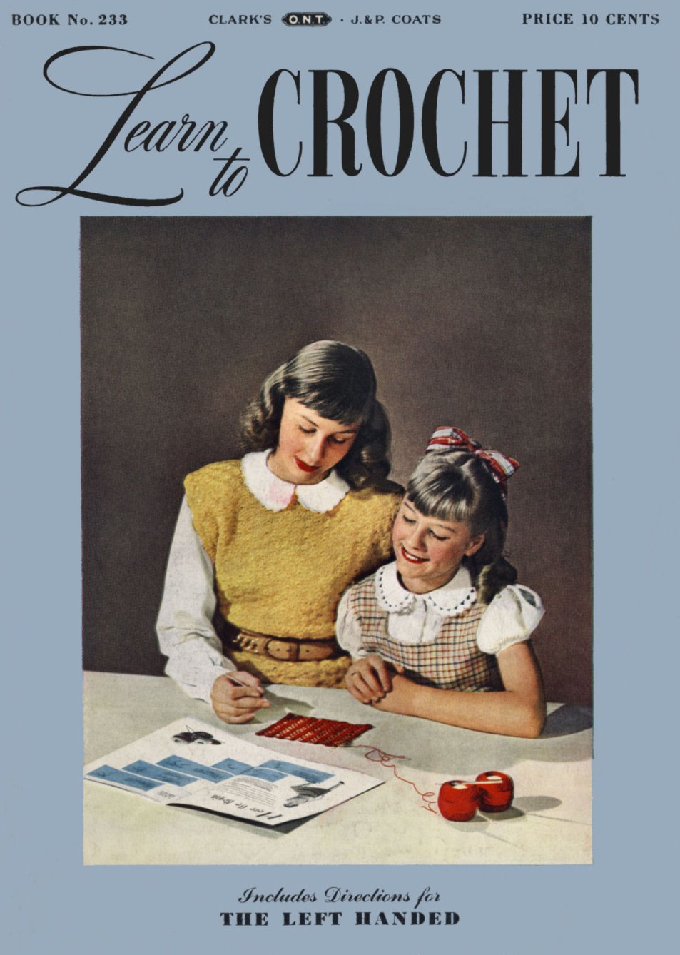 Learn to Crochet Vintage Patterns Book