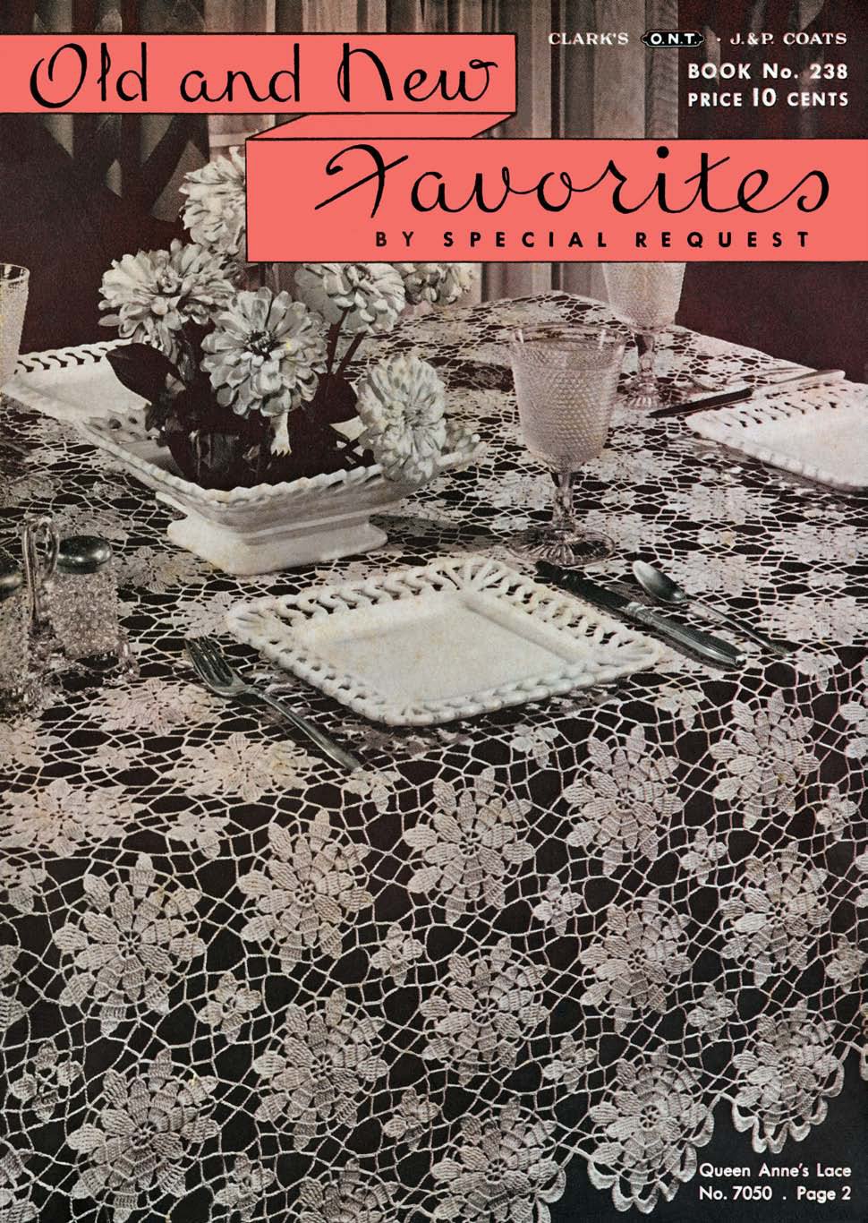 Old and New Favorites Vintage Crochet Patterns Book