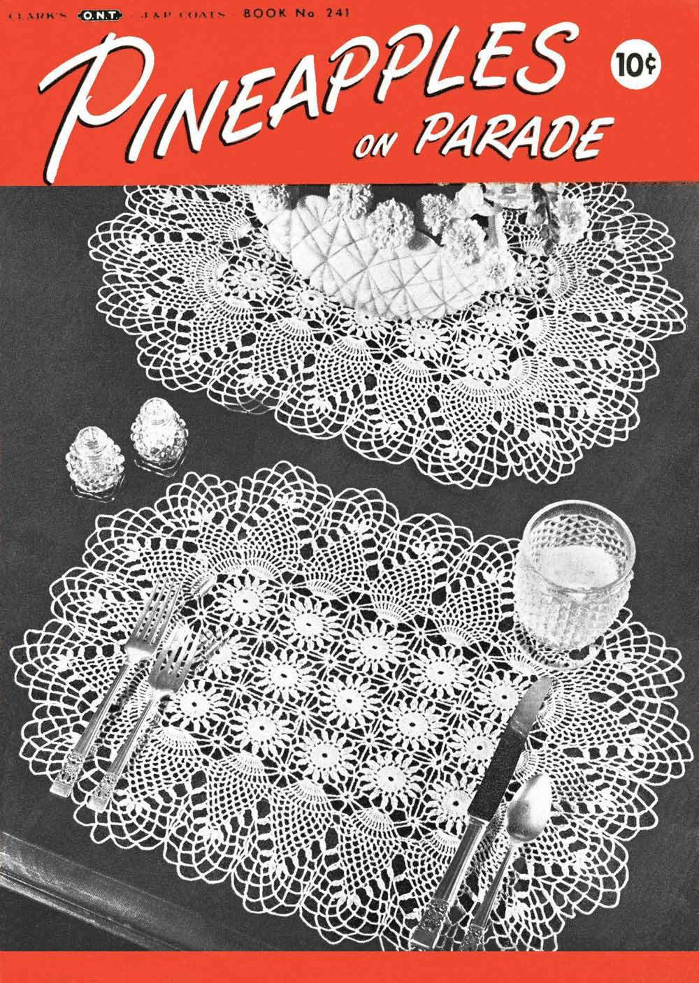 Pineapples on Parade Vintage Crochet Patterns Book