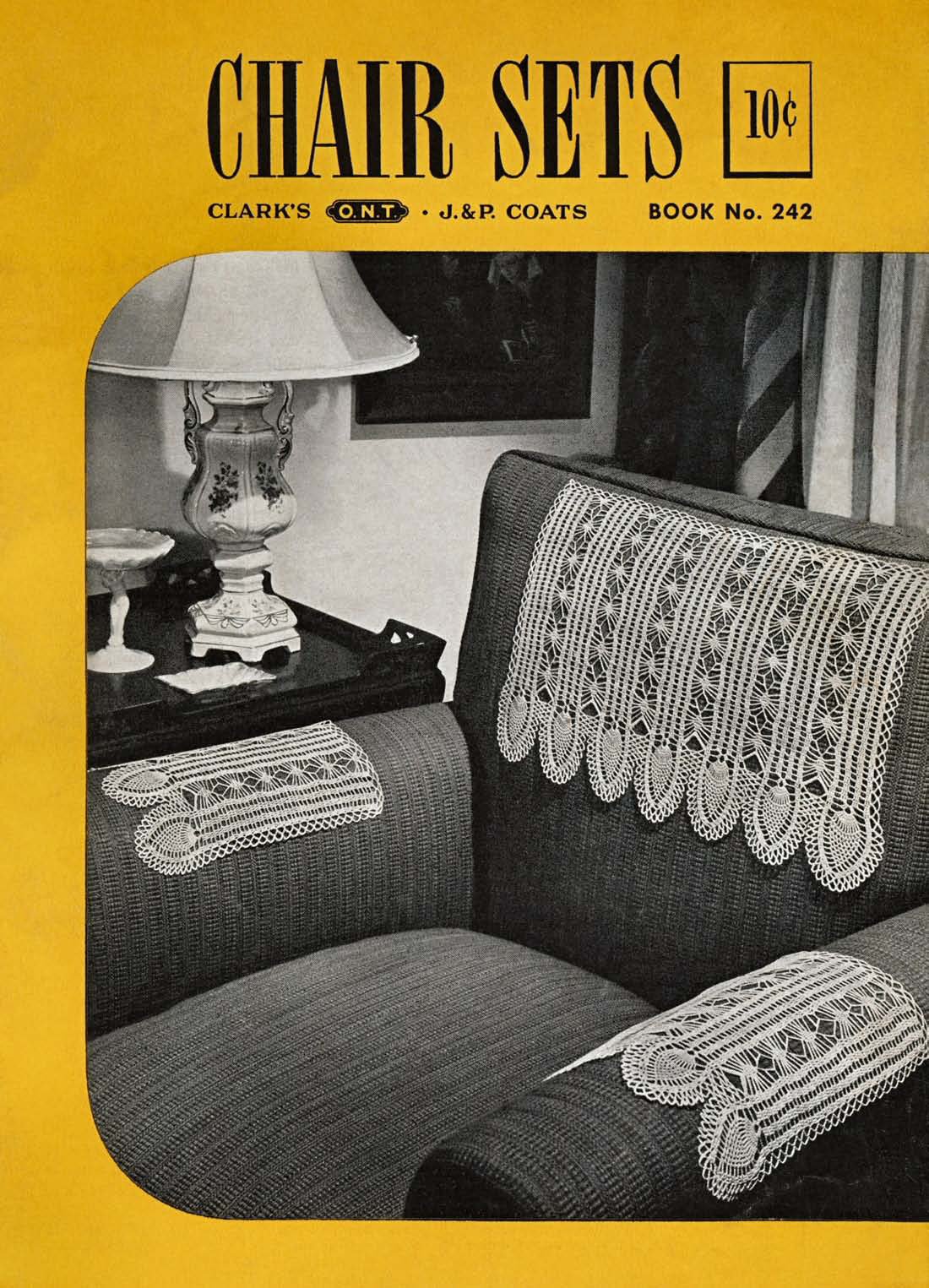 Chair Sets Vintage Crochet Patterns Book