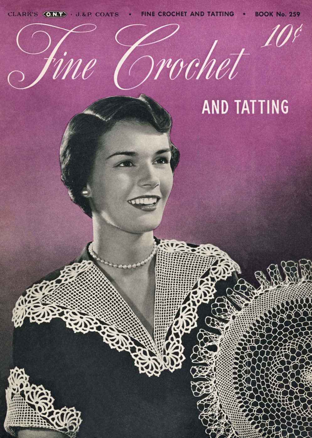 Fine Crochet and Tatting Vintage Patterns Book