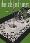 Chair Sets and Runners Vintage Crochet Patterns Book