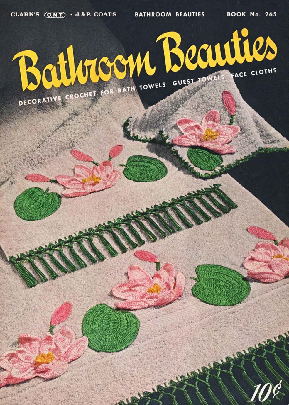 Bathroom Beauties Vintage Crochet Patterns Book