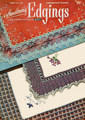 Handkerchief Edgings Vintage Crochet & Hairpin Lace Patterns Book