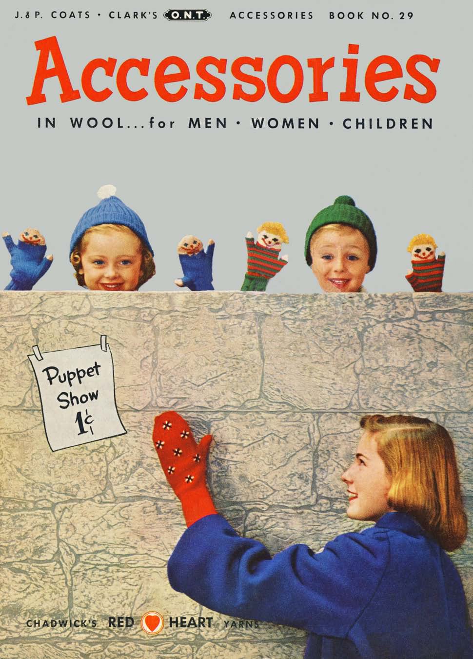 Accessories Vintage Knitting Patterns Book