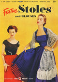 Festive Stoles and Blouses Vintage Knitting Crochet Patterns Book