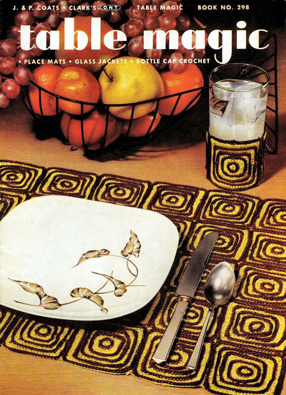 Table Magic Vintage Crochet Patterns Book