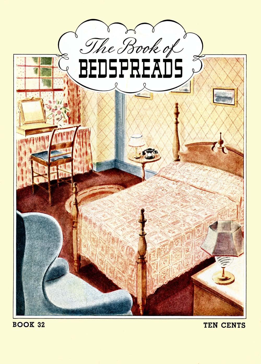 The Book of Bedspreads Vintage Crochet Patterns