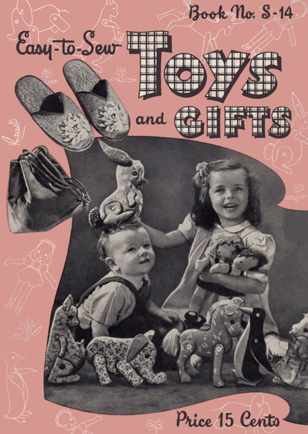 Easy-to-Sew Toys and Gifts Vintage Patterns Book