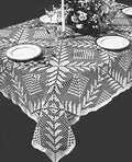 Square-A-Day Tablecloth Filet Crochet Pattern