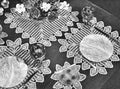 Pineapple Square Doily Table Setting Crochet Pattern