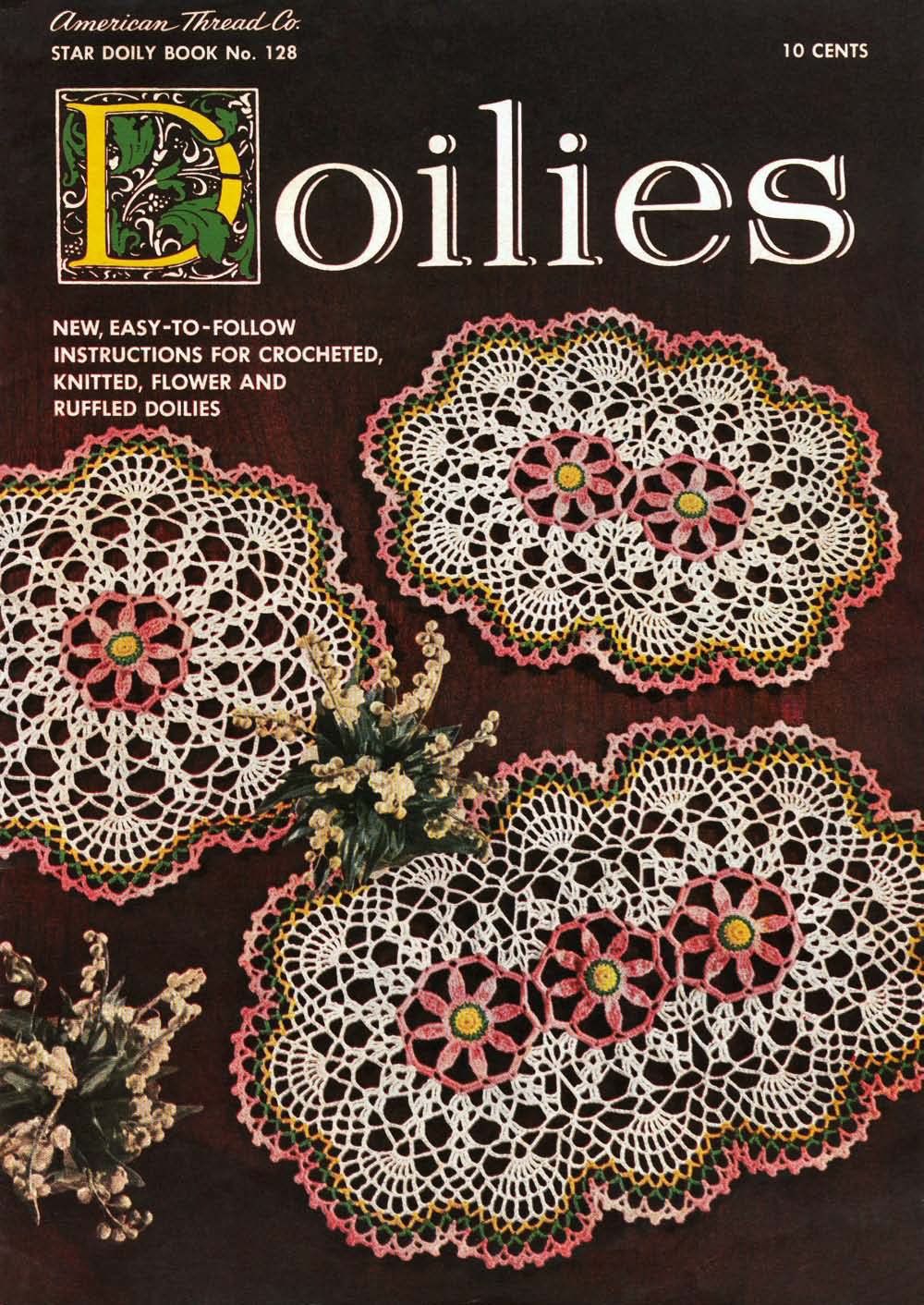 Doilies Vintage Crochet Patterns Book 128