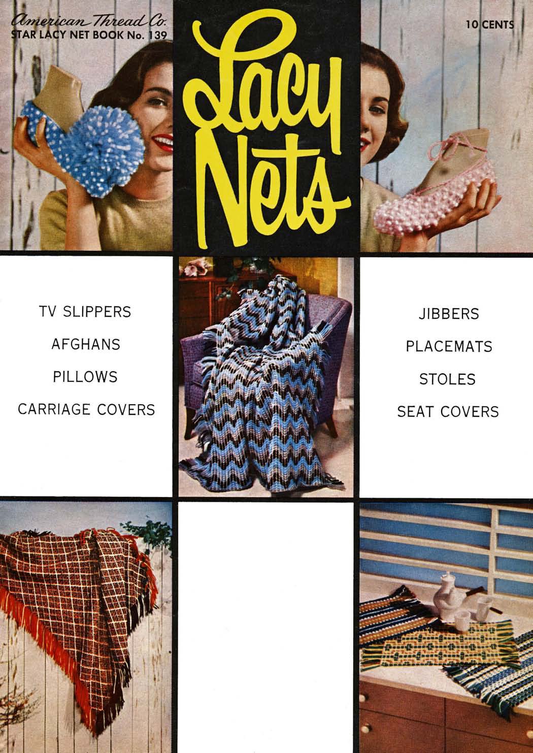Lacy Nets Vintage Weaving Patterns Book