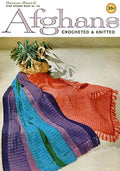 Afghans Vintage Knitting Crochet Patterns Book 154