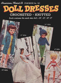 Doll Dresses Crochet Knitting Patterns Book
