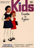 Kids 6 Months to 6 Years Vintage Knitting Crochet Patterns Book