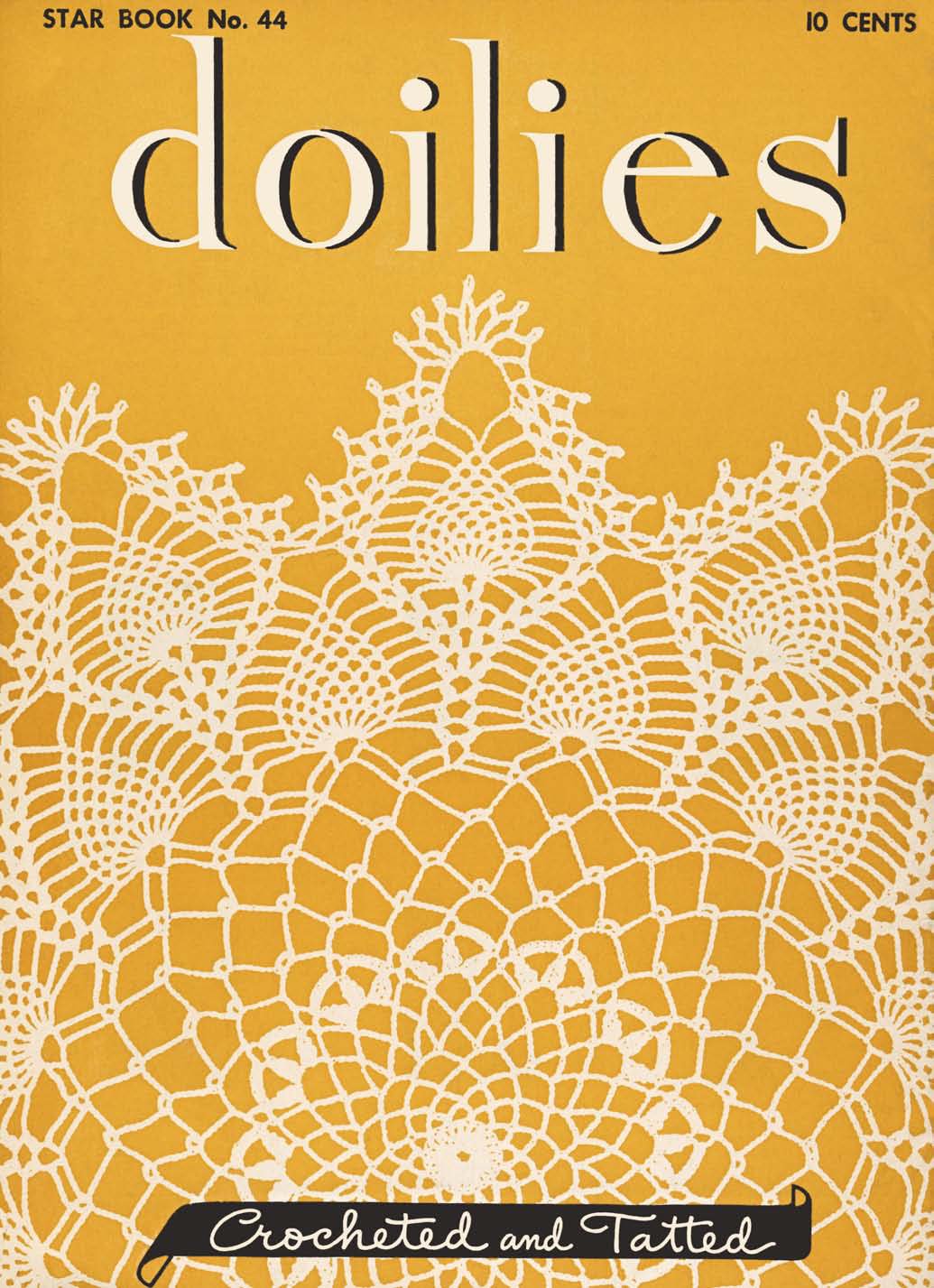 Doilies Vintage Crochet Tatting Patterns Book