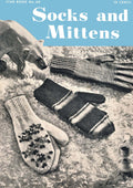 Socks and Mittens Vintage Knitting Patterns Book