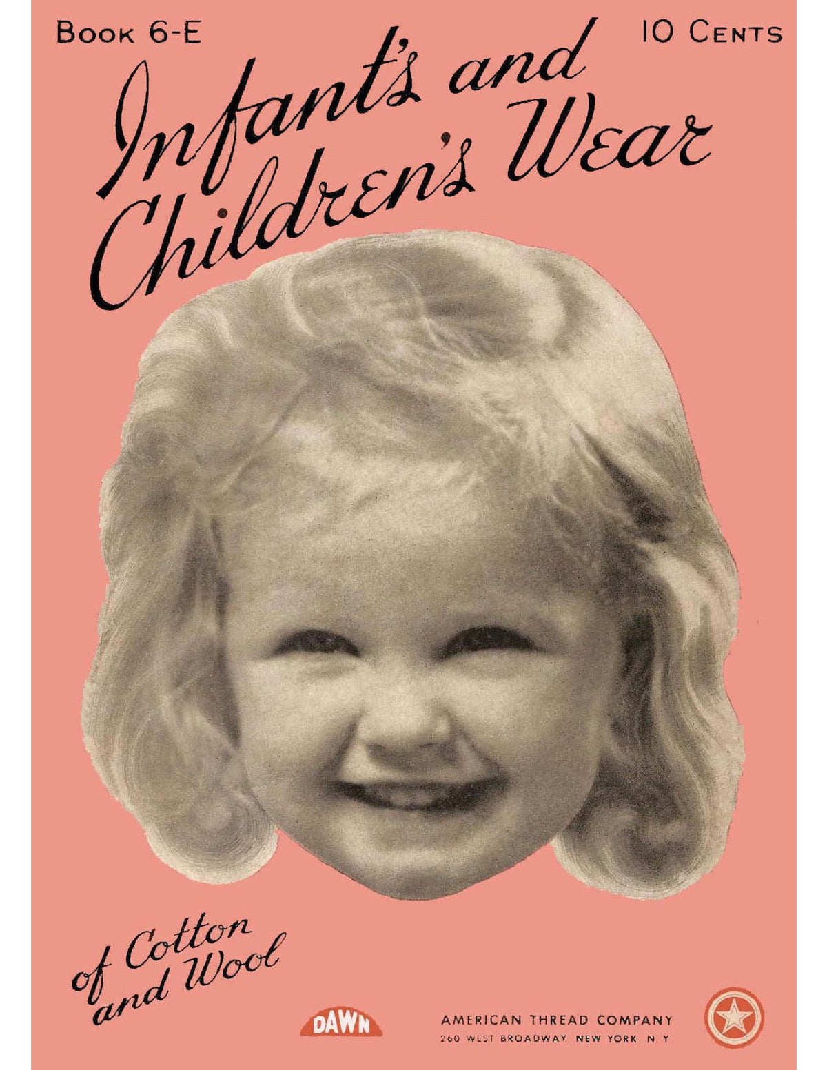Infant's and Children's Wear Crochet Knitting Patterns Book