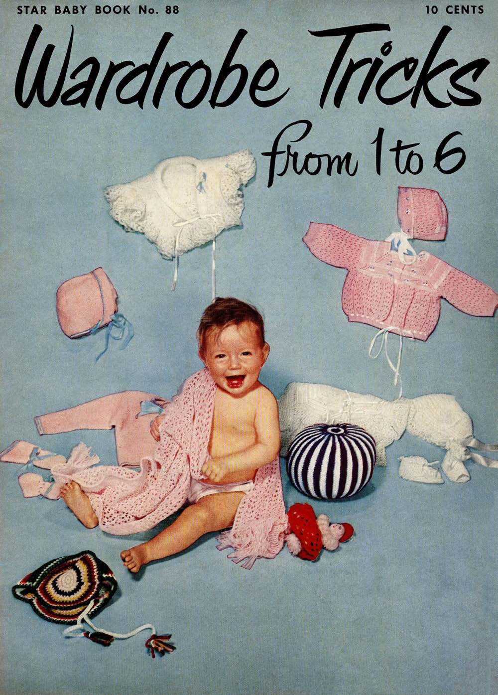 Wardrobe Tricks From 1 to 6 Vintage Knitting Crochet Patterns Book