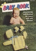 Baby Clothes Vintage Knitting Crochet Patterns Book