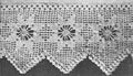 Star Filet Edging Crochet Pattern