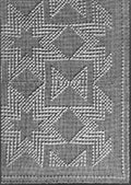 Star and Hour Glass Bedspread Crochet Pattern
