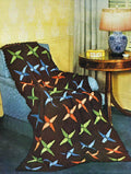Starlight Afghan Crochet Embroidery Pattern