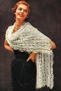 Hairpin Lace Stole Pattern