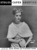 Stoles Capes Shorties Vintage Knitting Crochet Patterns Book