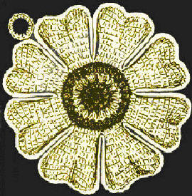 Sunflower Trivet or Pot Holder Crochet Pattern