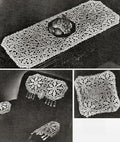 Sunflower Pillow, Chair Set & Runner Crochet Pattern