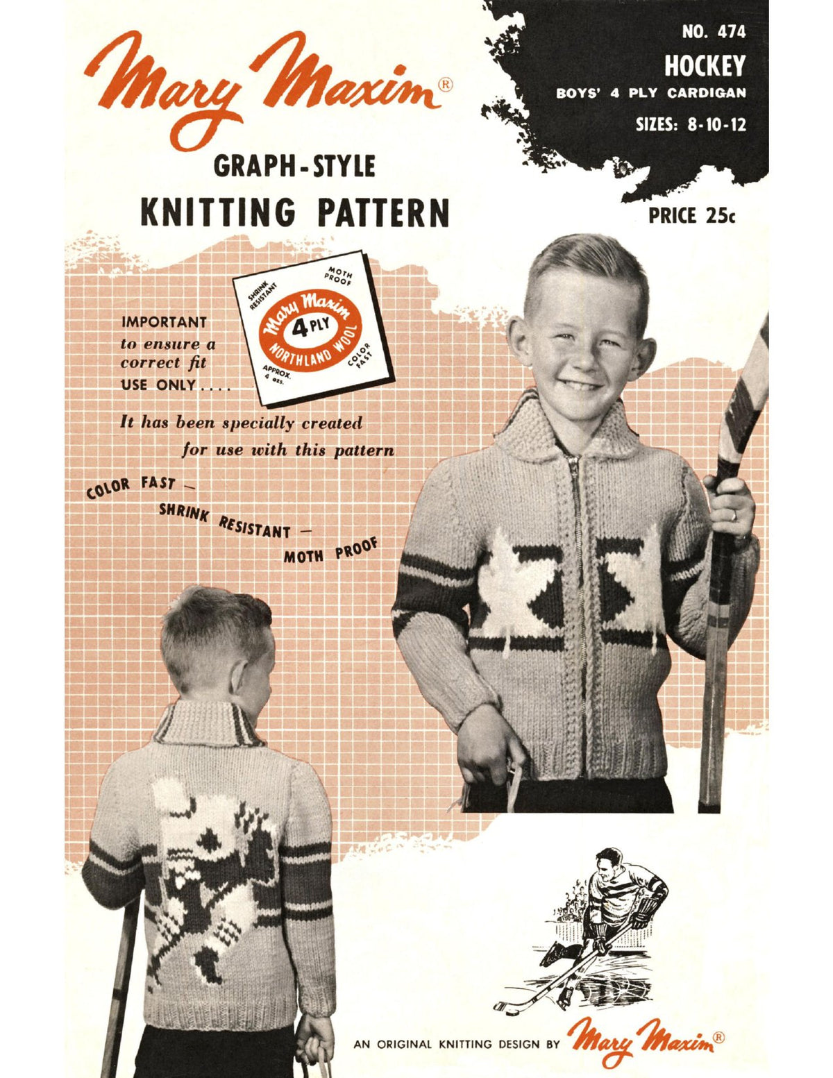 Sweater Pattern 1244 (PDF)