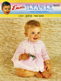 Baby Sweater with Stripes Knitting Pattern Sz 18 & 24 mos